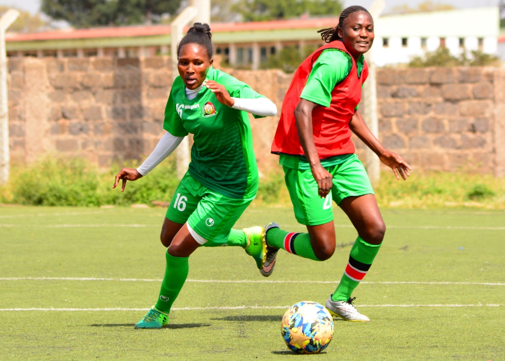 Harambee Starlets vs Ghana