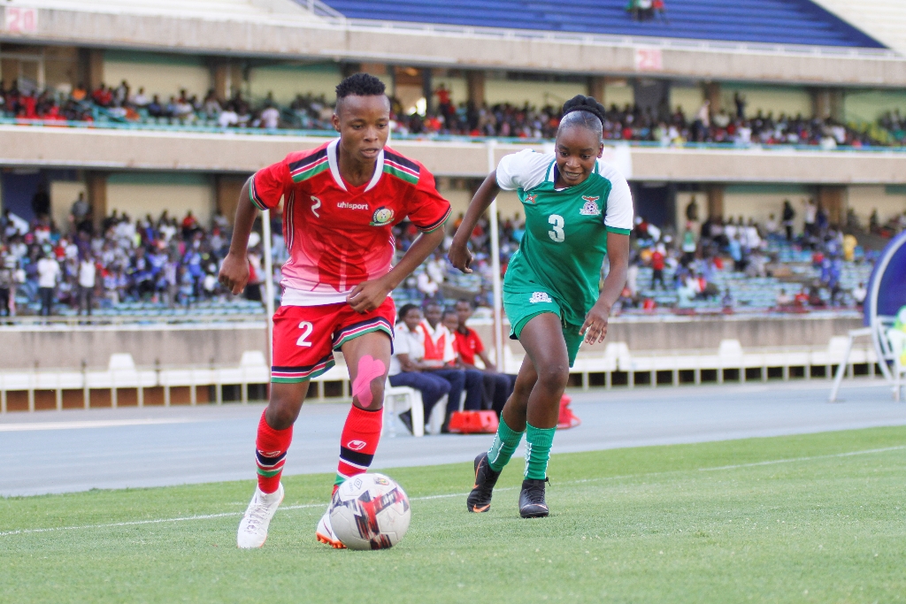 Harambee Starlets held by Zambia in Olympic qualifiers first leg